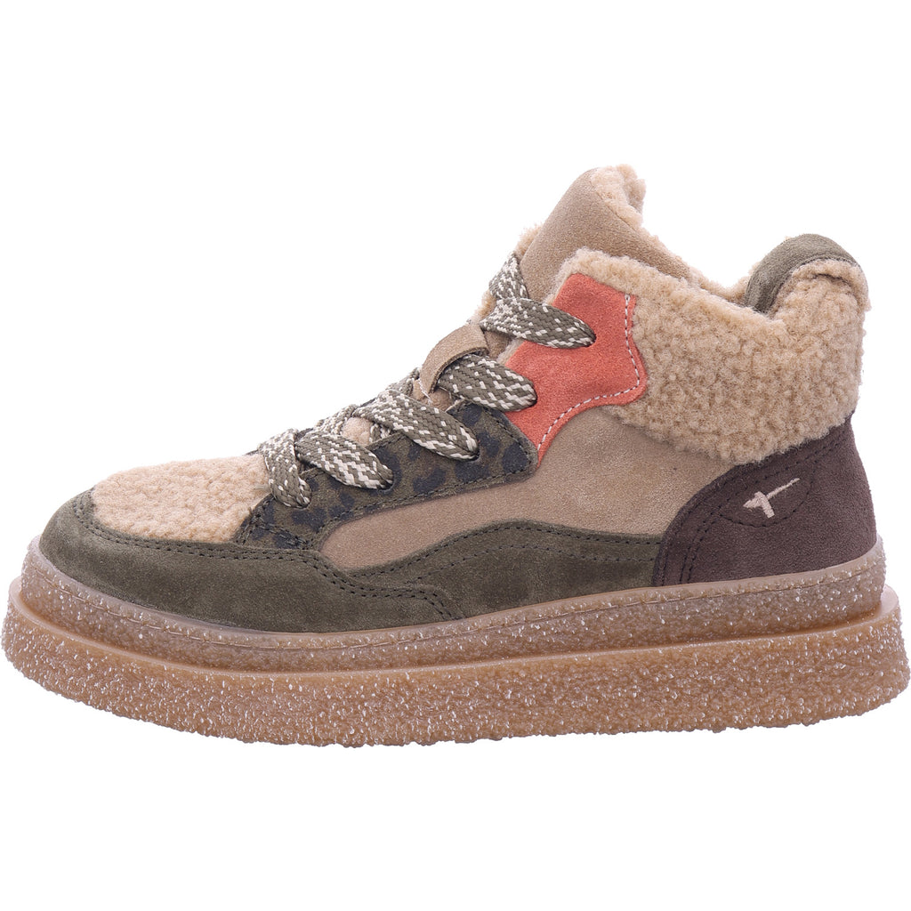 Tamaris Damen Winterstiefel  in grün