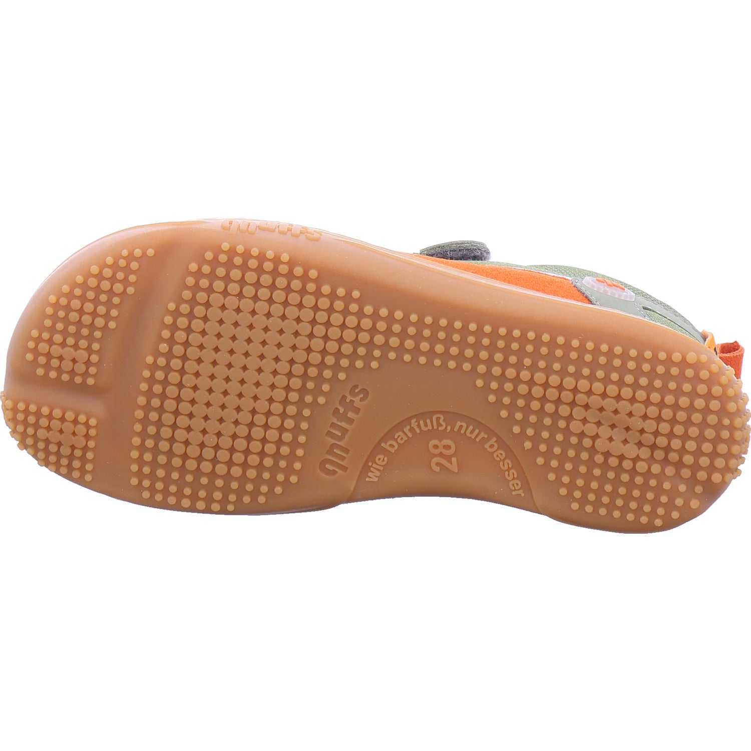 Ricosta chlapecké polobotky barefoot v zelené barvě