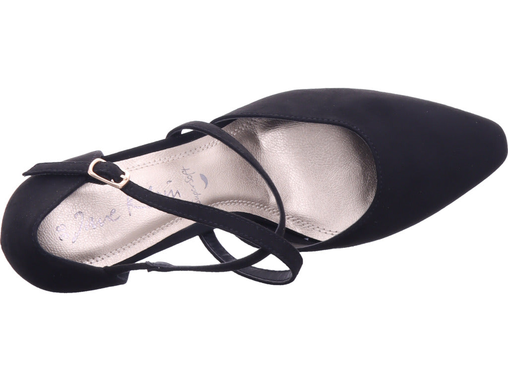 Idana Damen Halbschuh  in schwarz