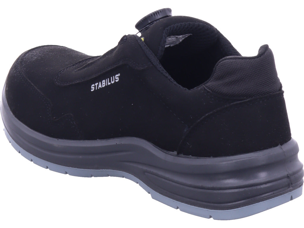 Stabilus Unisex – Dospělí polobotky Jorden Low Black Twis v černé barvě
