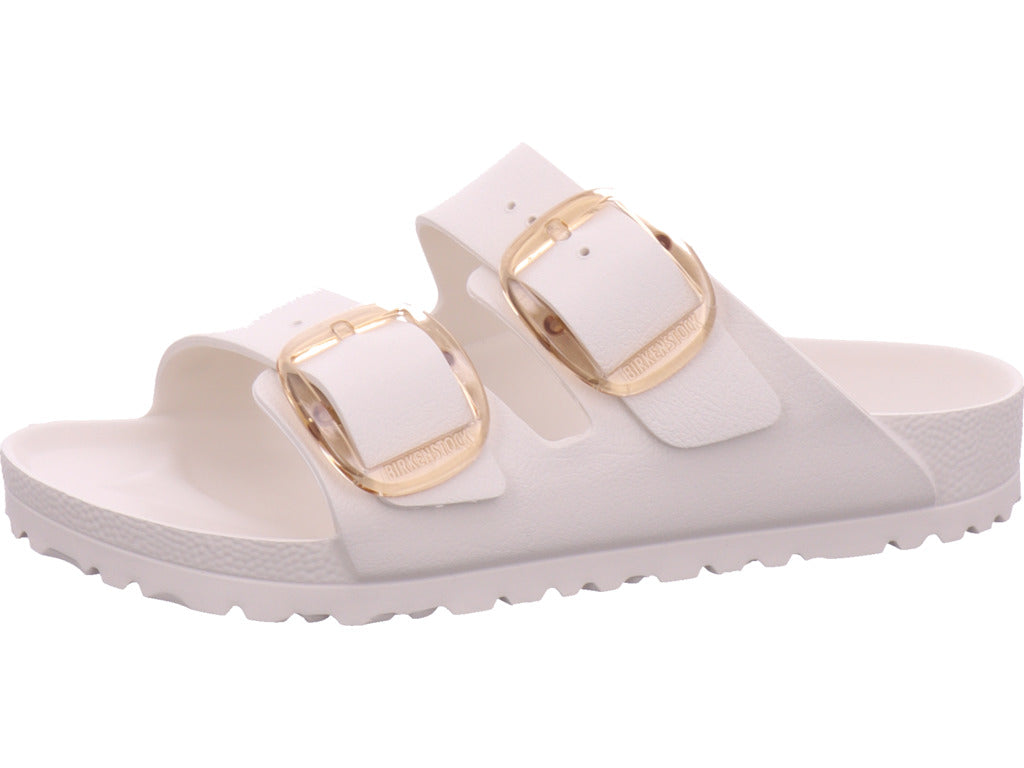 Birkenstock women's Arizona Big Buckle EVA beach shoe in white