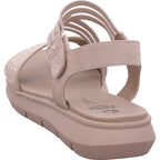 Jana Damen Sandalette  in beige