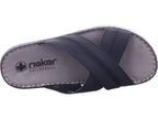 Rieker Herren Pantolette Fsk Herren Sandalen in schwarz