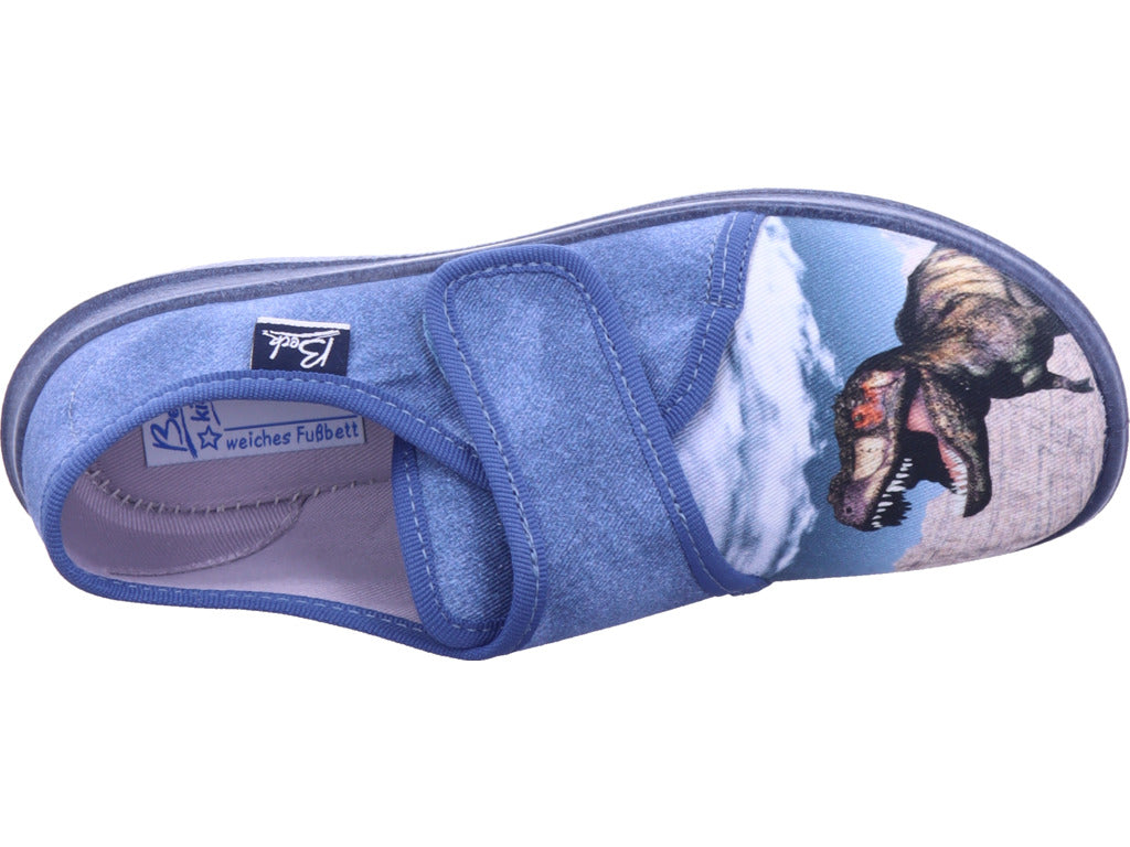 Beck Boys' Slipper in blue