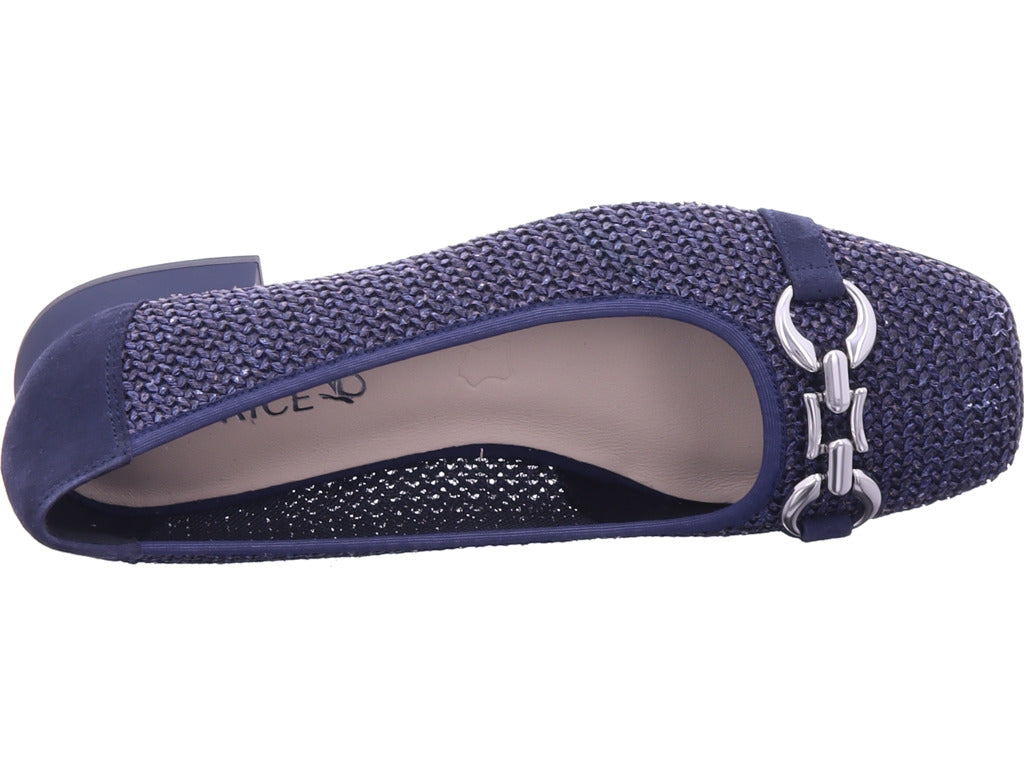 Caprice Women's Pump in blue