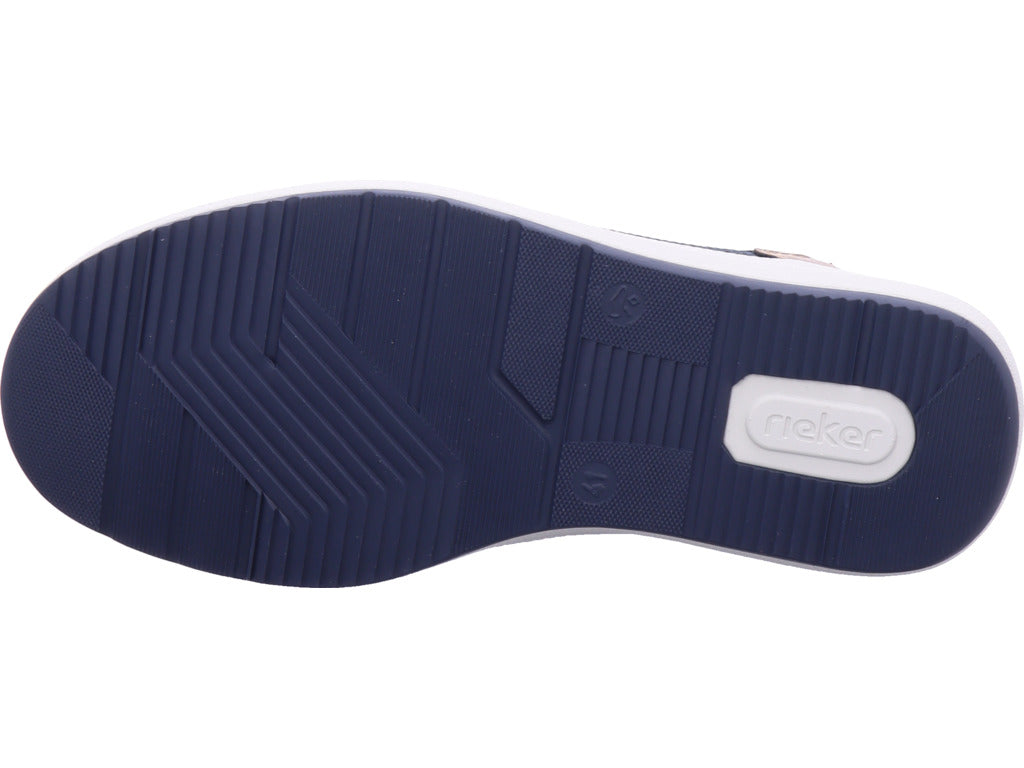 Rieker Herren Sneaker Fsk Herren Halbschuhe in blau