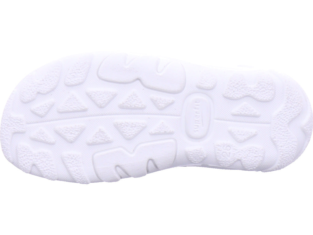 Superfit Jungen Sandale Sandale Leder \ Flow in grau