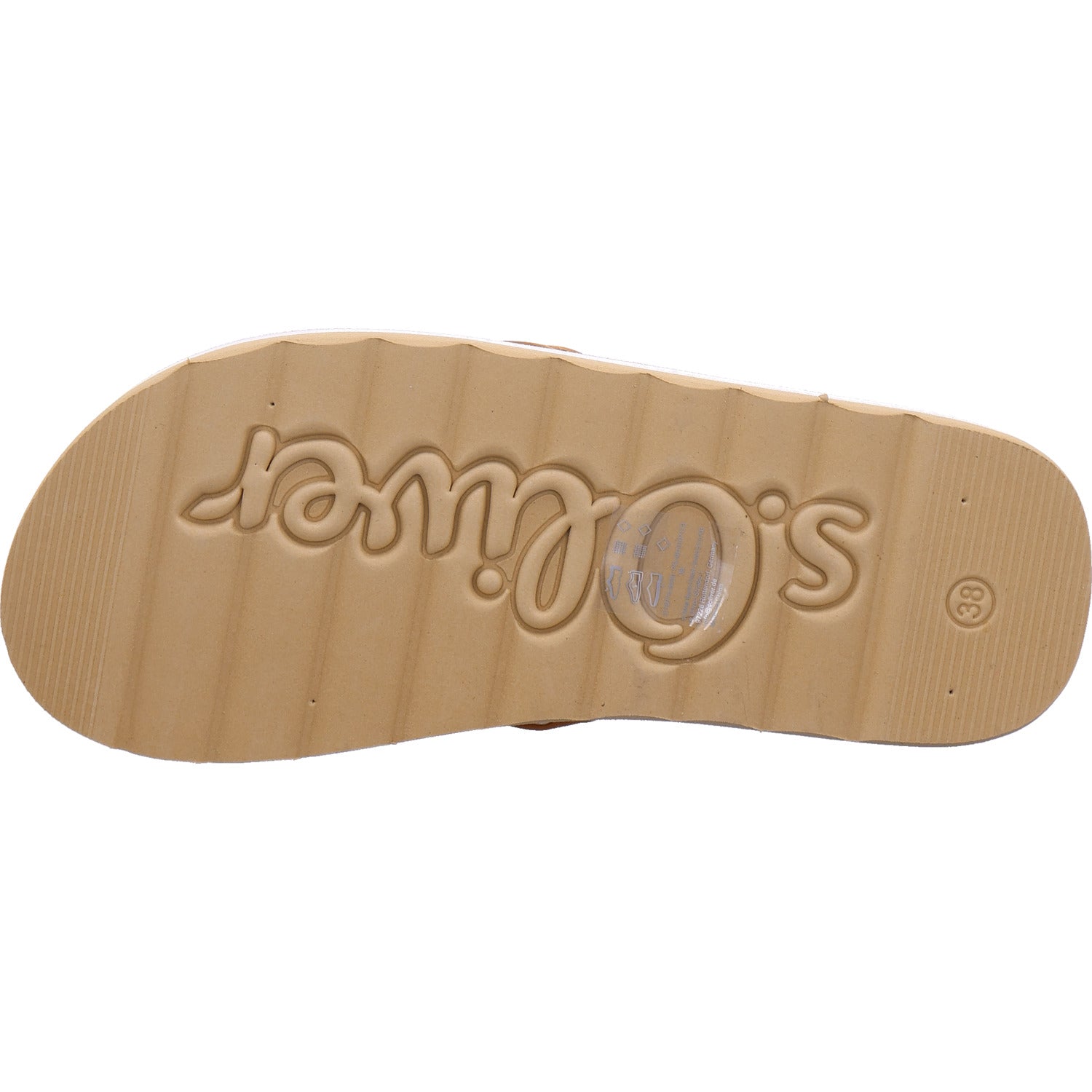 s.Oliver Damen Pantolette  in beige