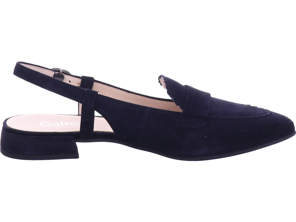 Gabor Damen Slipper  in blau