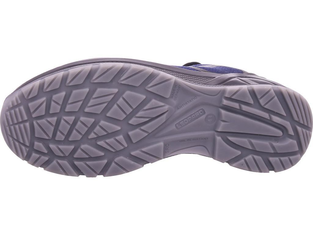 Leopard Herren Arbeitsschuh Sicherheitshalbschuh Esd S1P in blau