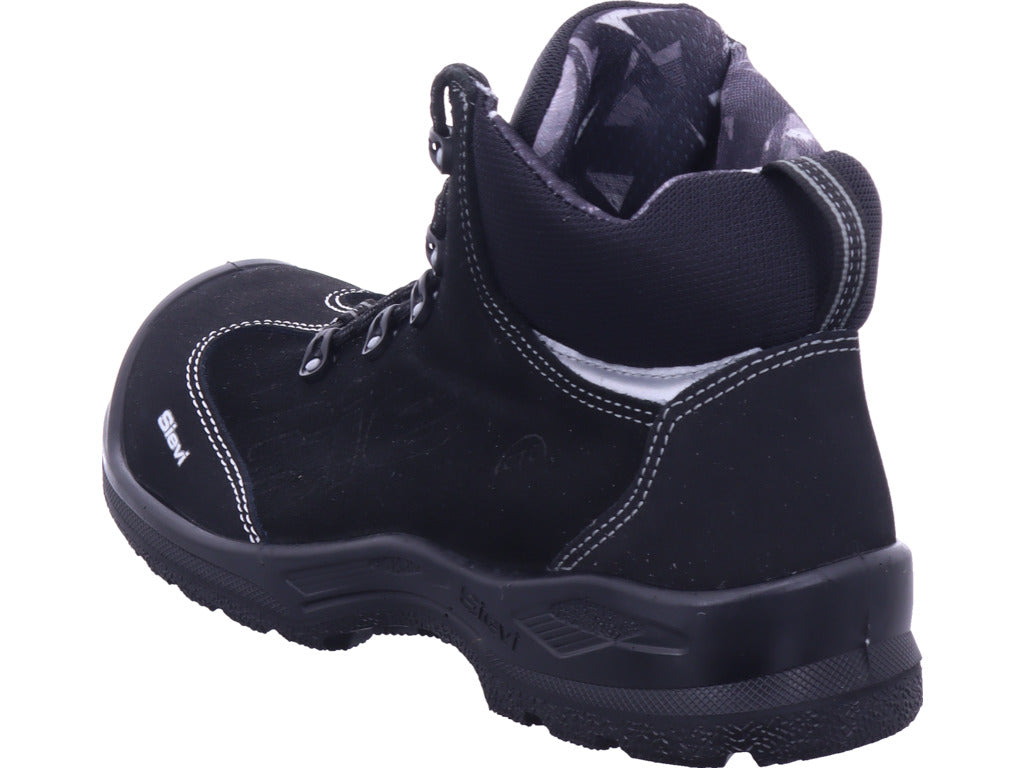 Sievi Men's Safety Shoe Elixir High Xl+S3L in black