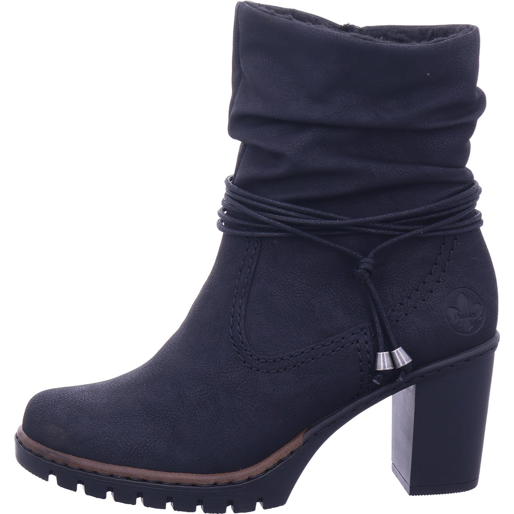 Rieker Damen Stiefel  in schwarz