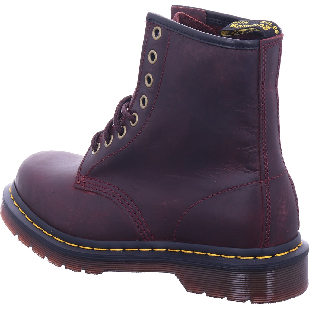 Dr. Martens women's boots in red