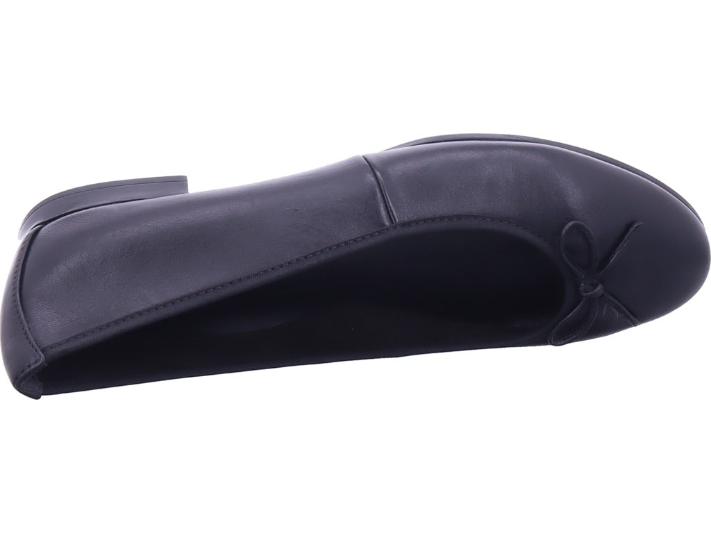 Tamaris Damen Ballerina  in schwarz