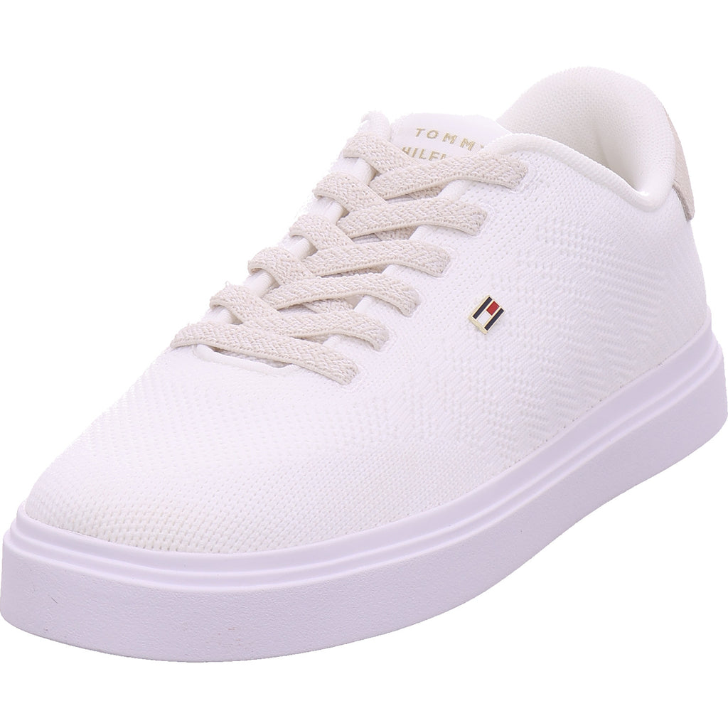 Tommy Hilfiger Damen Sneaker Th Feminine Cupsole Knit in weiß