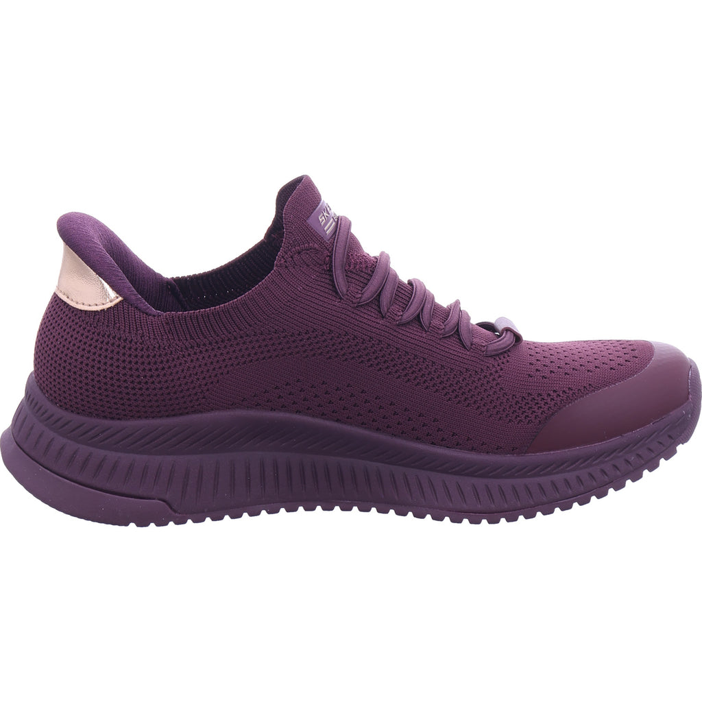SKECHERS Damen Sneaker Bobs Squad in bordo