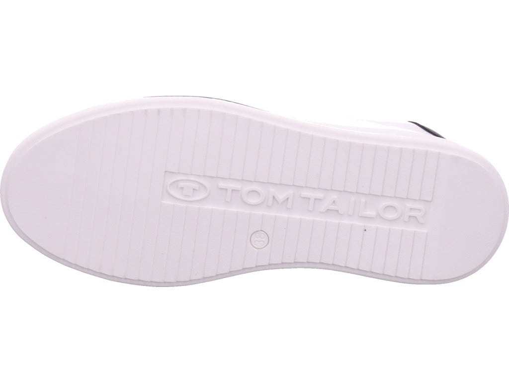 Tom Tailor women's sneakers in white