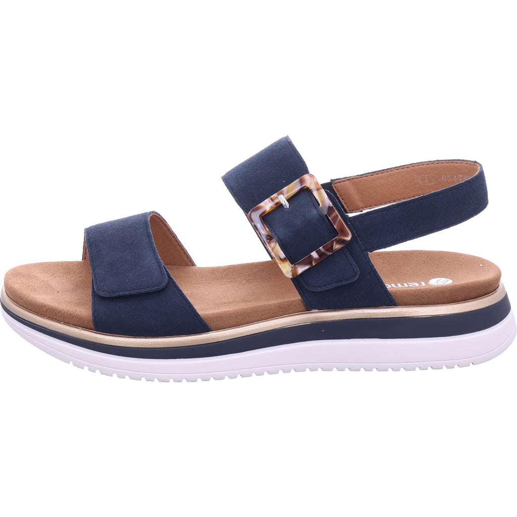 Remonte women's sandal in blue