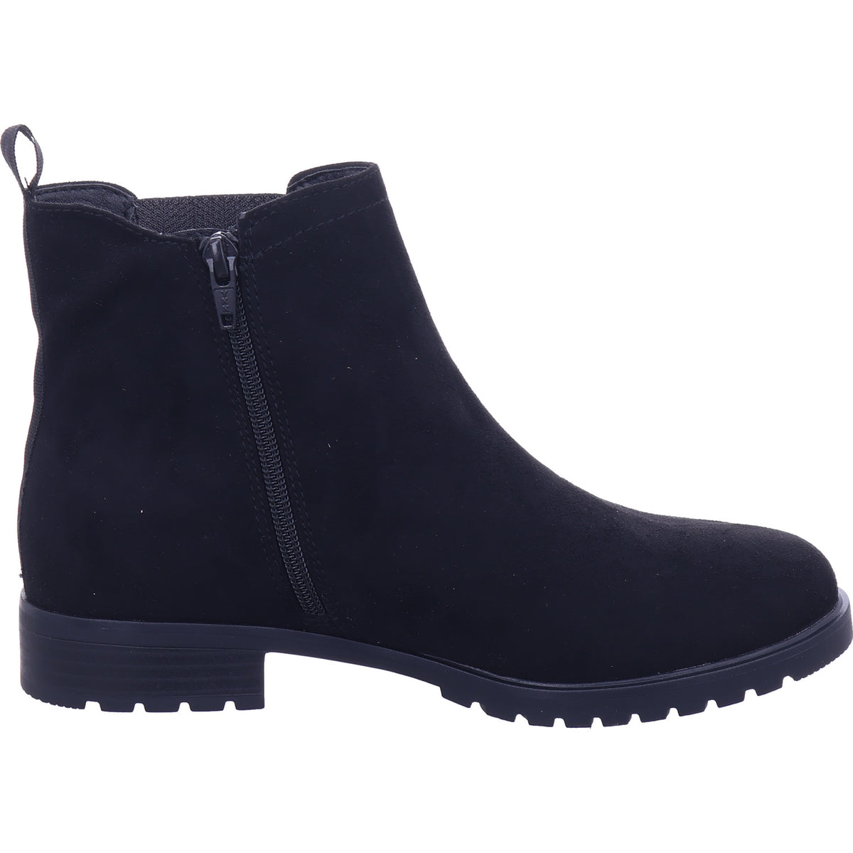 Jana Damen Stiefel  in schwarz