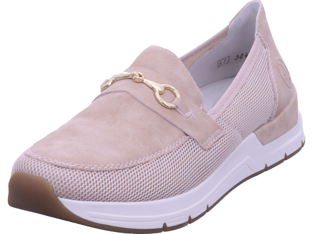 Rieker Damen Slipper Fsk Damen Halbschuhe in rose
