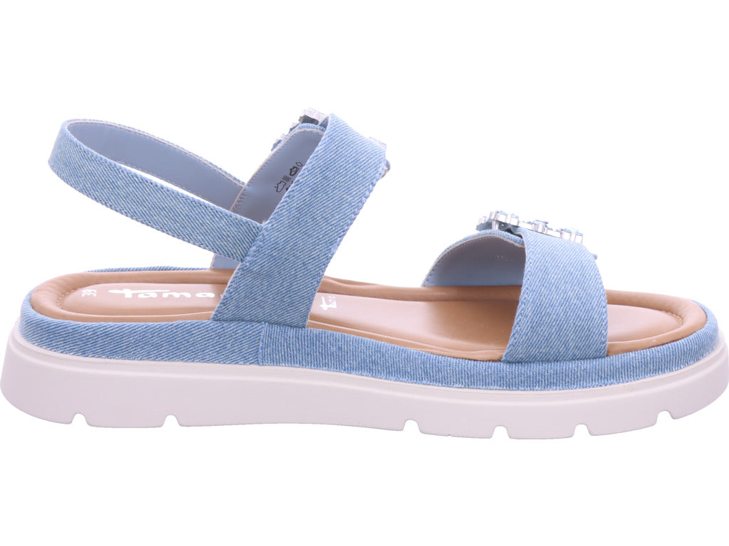 Tamaris Damen Sandalette  in blau