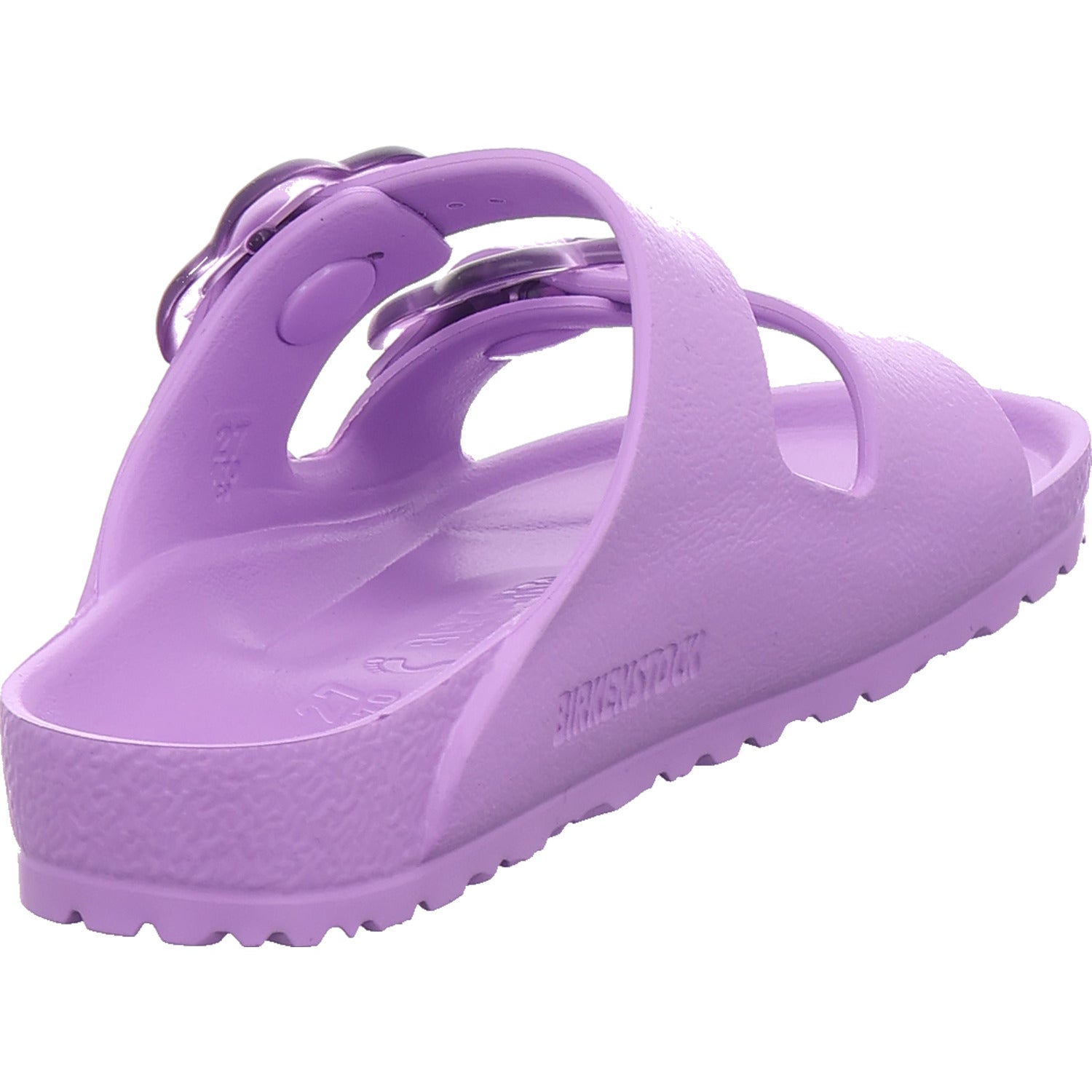 Birkenstock Mädchen Pantolette Arizona Flower Eva Kids in lila