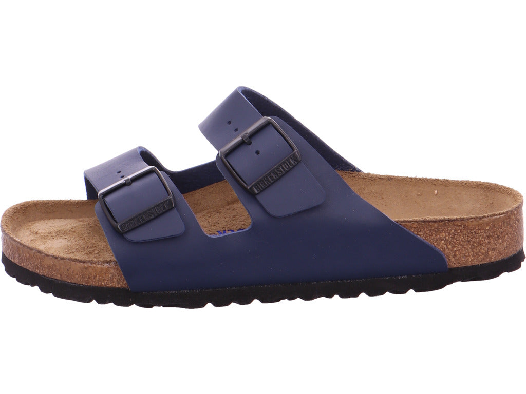 Pánské pantofle Birkenstock v modré barvě