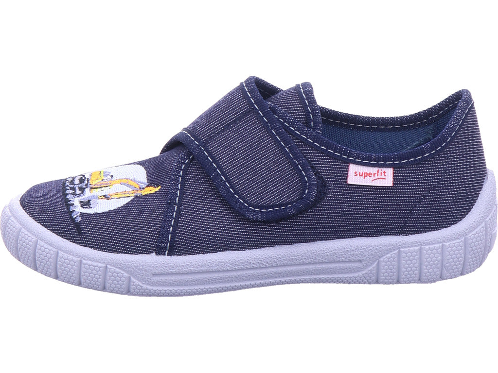 Chlapecké textilní pantofle Legero \ Bill v modré barvě