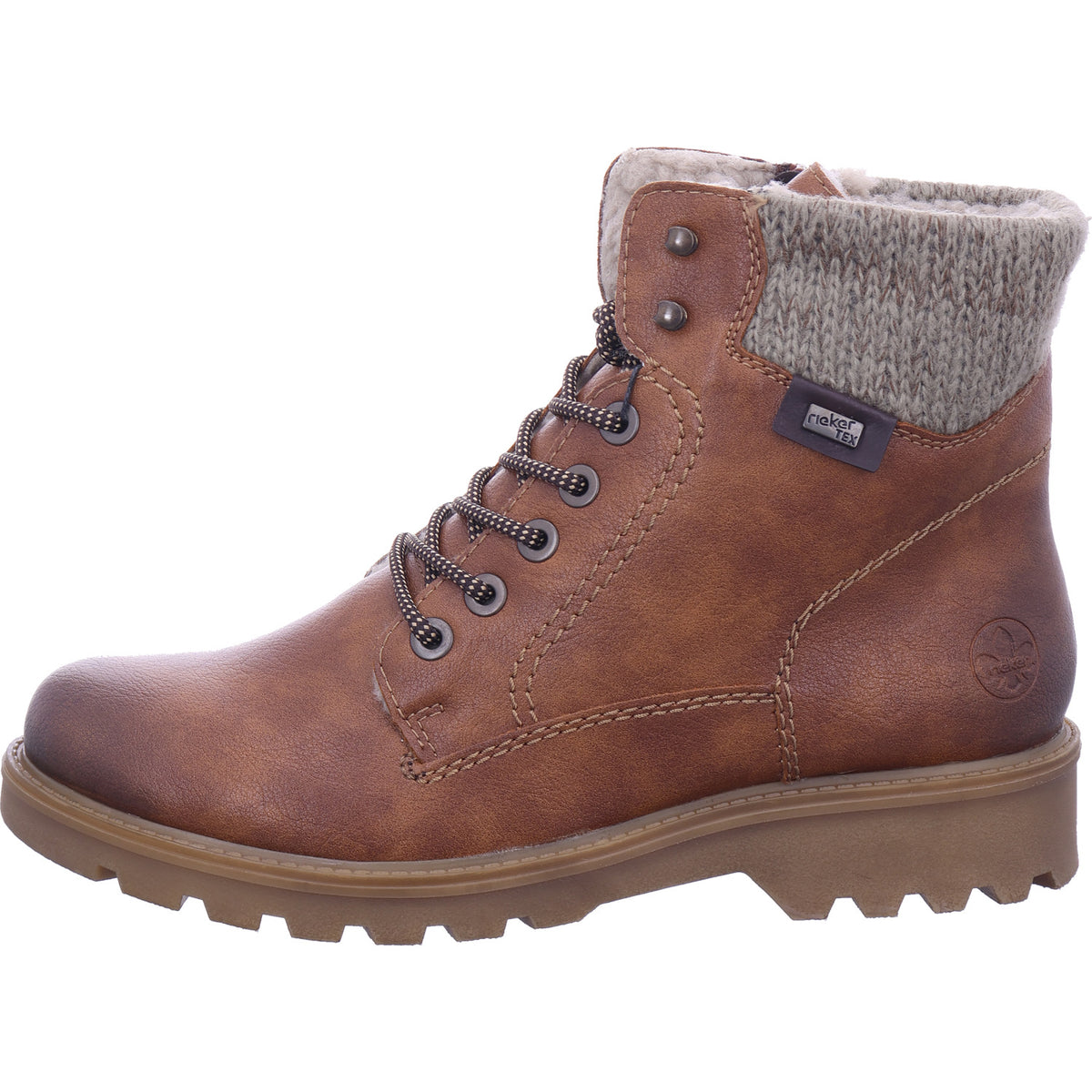 Rieker Herren Stiefelette Hwk Damen Stiefel in braun
