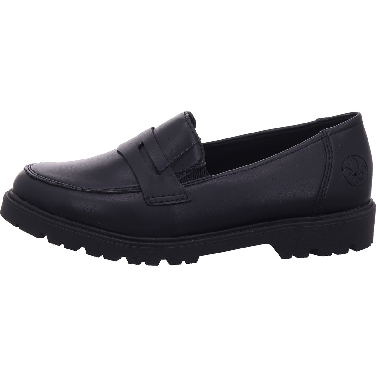 Rieker Damen Halbschuh  in schwarz
