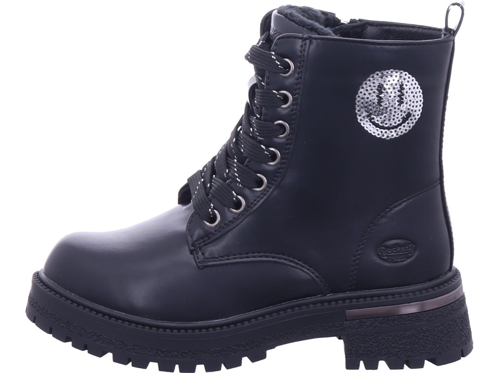 Dockers Mädchen Stiefelette  in schwarz