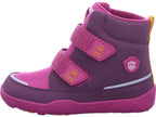 Affenzahn Girls' Moon Boots Bird in Purple