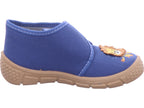 Fischer Boys' Lion Slipper in blue