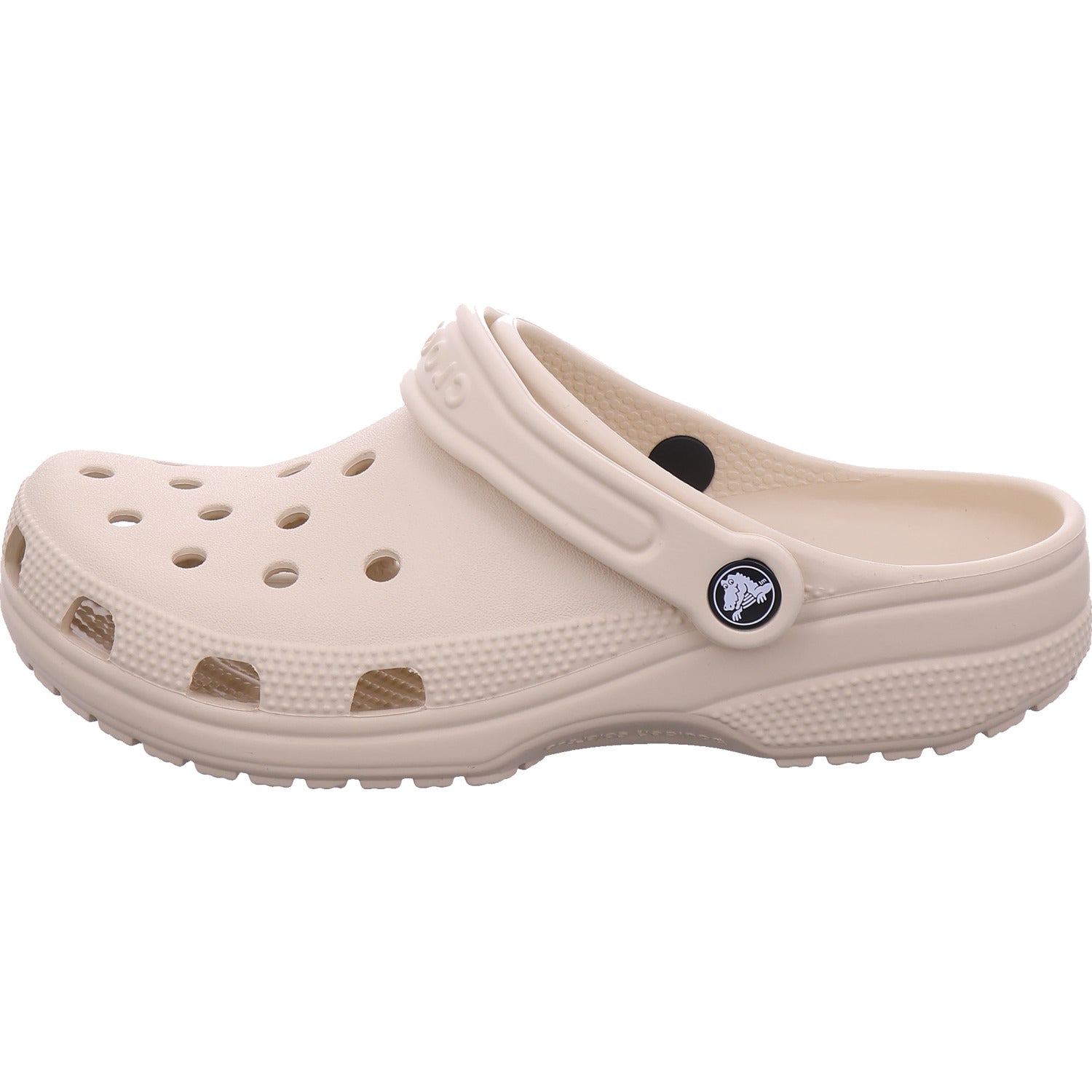 Dámské pantofle Crocs v béžové barvě