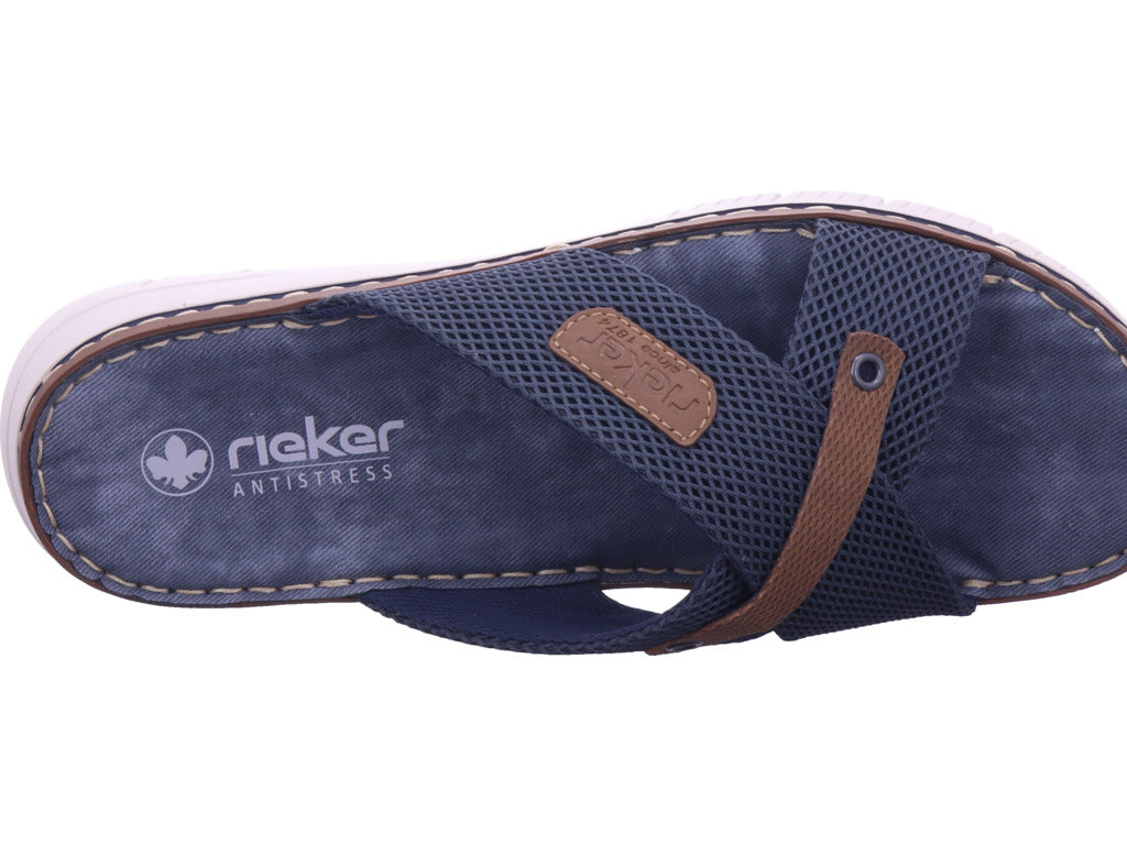 Rieker Men's Mules, Men's Sandals in Blue