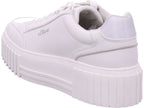 s.Oliver women's sneakers in white
