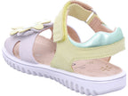 Superfit Girls' Sandal Leather Sandal Sparkle in beige