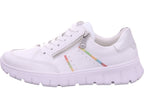 Rieker women's sneakers Fsk women's low shoes in white