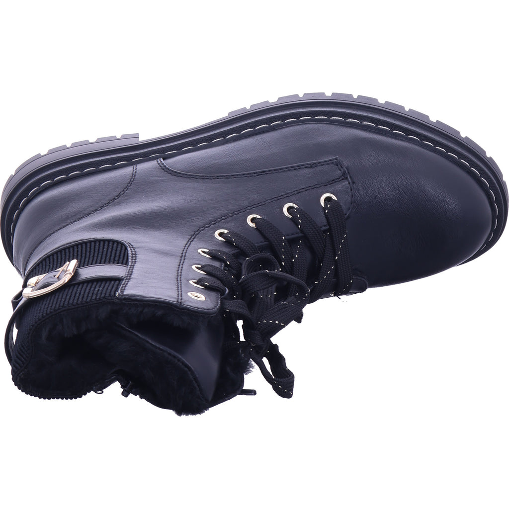 Shoe-world Damen Stiefel  in schwarz