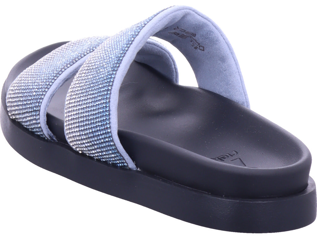 Rieker Women's Mule Fsk Women's Sandals in Blue
