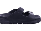 Rieker women's mule Fsk women's sandals in black