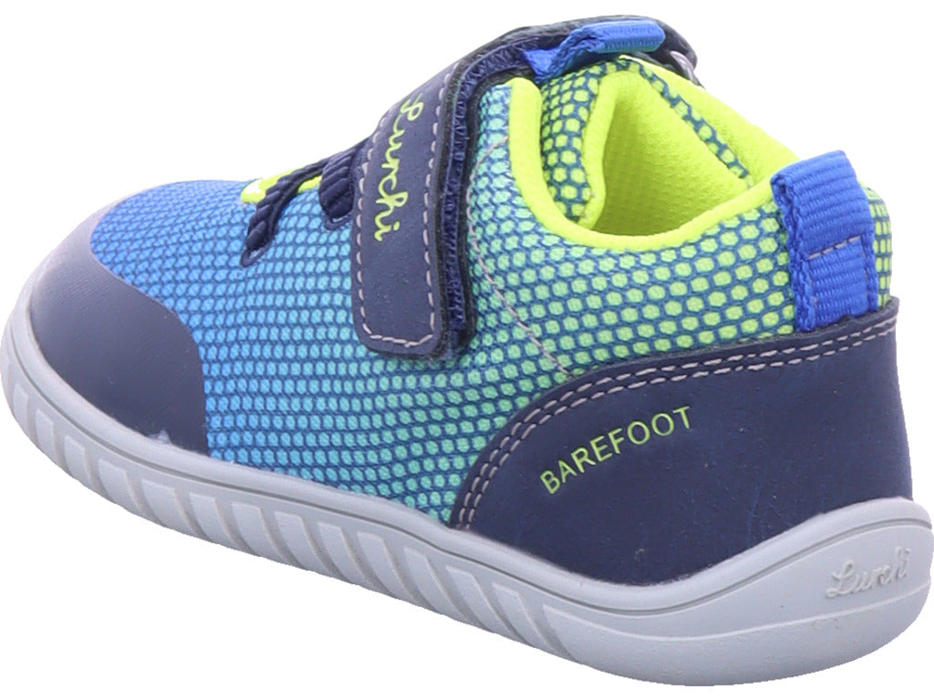 Lurchi Jungen Halbschuh Barfuss in blau