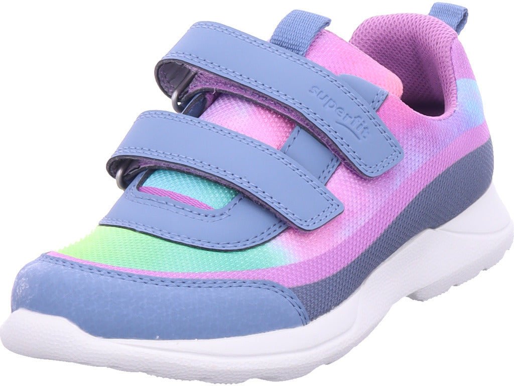 Superfit Mädchen  Halbschuh Synthetik \ Rush in blau