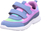 Superfit Mädchen Halbschuh Halbschuh Synthetik \ Rush in blau