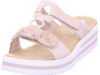 Rieker Women's Mule in Rose