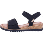 Tamaris Damen Sandalette  in schwarz