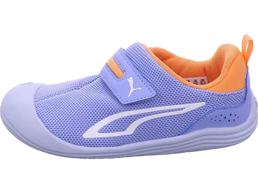 Chlapecké nízké boty Puma Kitten Mesh V Inf v modré barvě