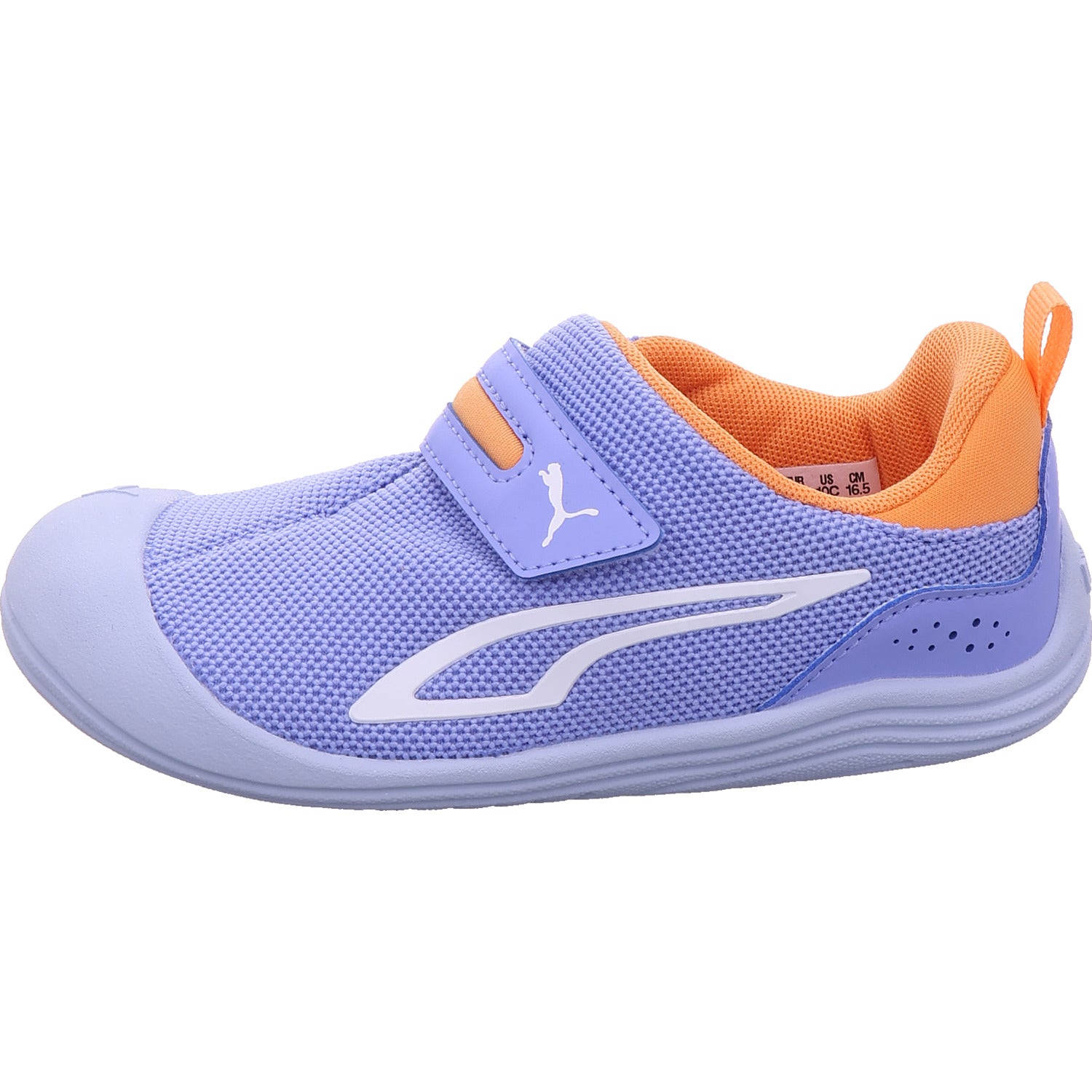 Chlapecké nízké boty Puma Kitten Mesh V Inf v modré barvě