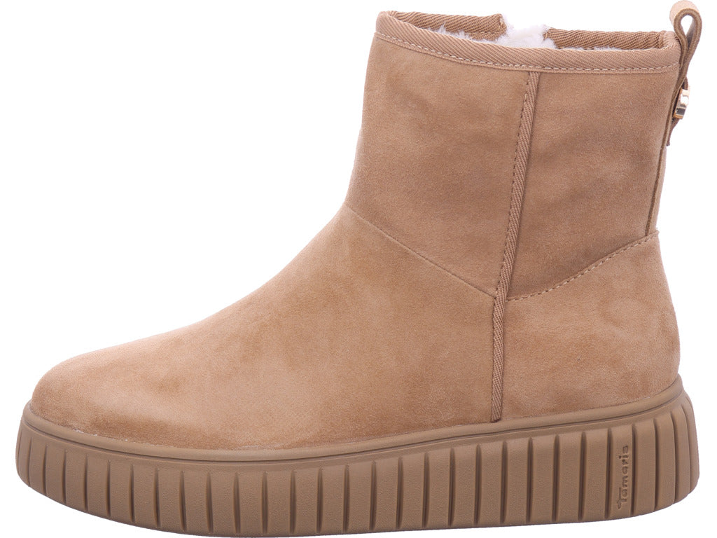 Dámské kotníkové boty Tamaris M2546145 v hnědé barvě