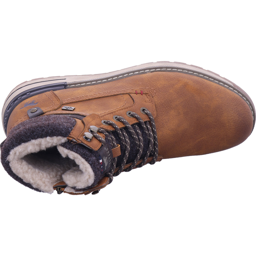 Mustang Men's Winter Boots in brown